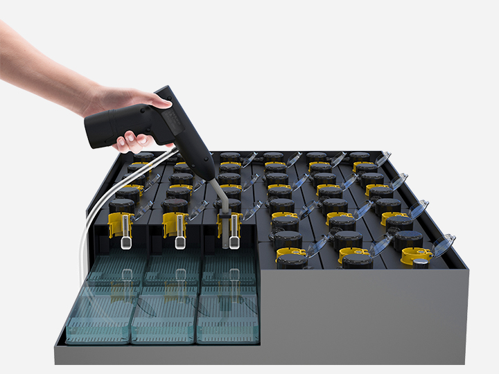 電動(dòng)叉車蓄電池補(bǔ)水的操作誤區(qū)，你了解嗎？